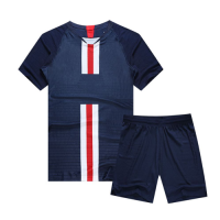 PSG Style Customize Team Navy Soccer Jerseys Kit(Shirt+Short)