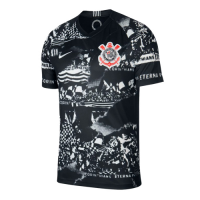 19/20 SC Corinthians Third Away Black Jerseys Shirt(Player Version)
