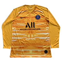 19/20 PSG Goalkeeper Yellow Long Sleeve Jerseys Shirt