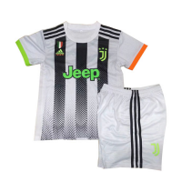 19/20 Juventus X Palace Home White Children's Jerseys Kit(Shirt+Short)