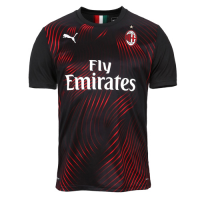19-20 AC Milan Third Away Black Soccer Jerseys Shirt