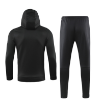 19/20 PSG Black Hoodie Sweat Shirt Kit(Top+Trouser)