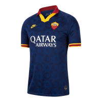 19/20 Roma Third Away Navy Soccer Jerseys Kit(Shirt+Short)