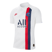 19/20 PSG Third Away White Soccer Jerseys Whole Kit(Shirt+Short+Socks)