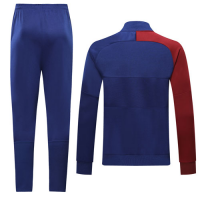 19/20 Barcelona Red&Blue High Neck Collar Training Kit(Jacket+Trouser)