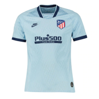 19/20 Atletico Madrid Third Away Blue Soccer Jerseys Shirt(Player Version)