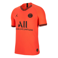 19/20 PSG JORDAN Away Red&Orange Soccer Jerseys Shirt(Player Version)