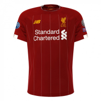 19/20 Liverpool Home Red Champions of Europe #6 Jerseys Shirt