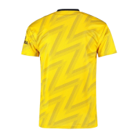 19/20 Arsenal Away Yellow Soccer Jerseys Shirt(Player Version)