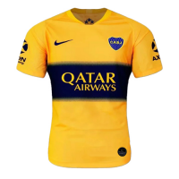 19-20 Boca Juniors Away Yellow Soccer Jerseys Shirt