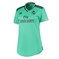 19/20 Real Madrid Third Away Green Women's Jerseys Shirt