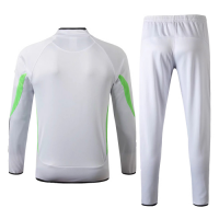 19/20 Juventus X Palace White High Neck Collar Sweat Shirt Kit(Top+Trouser)