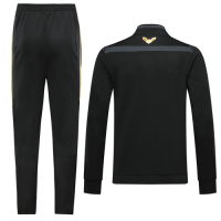 2019 Algeria Black High Neck Collar Training Kit(Jacket+Trousers)