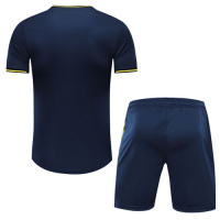 Arsenal Style Customize Team Navy Soccer Jerseys Kit(Shirt+Short)