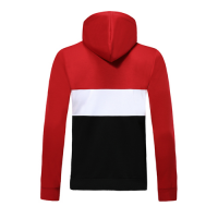 19/20 Manchester United Red&White Hoodie Jacket