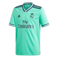 19-20 Real Madrid Third Away Green Soccer Jerseys Kit(Shirt+Short)