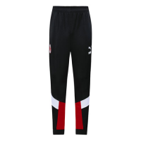 19/20 AC Milan Black&Red&White Training Trousers