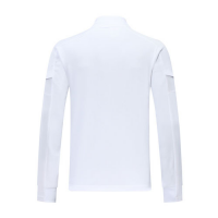 2019 Germany White High Neck Collar Training Jacket