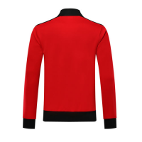 19/20 AC Milan Red High Neck Collar Training Jacket