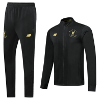19/20 Liverpool Black High Neck Collar Training Kit(Jacket+Trouser)