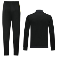19/20 Barcelona Black&Yellow High Neck Collar Training Kit(Jacket+Trouser)