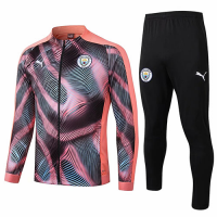 19/20 Manchester City Pink Training Kit(Jacket+Trouser)