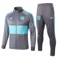 19/20 Barcelona Gray&Green Training Kit(Jacket+Trousers)