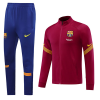20/21 Barcelona Blue High Neck Collar Training Kit(Jacket+Trouser)