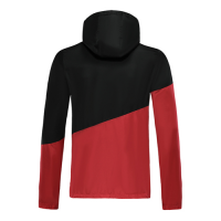 19/20 AC Milan Red&Black Windbreaker Hoodie Jacket