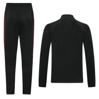 20/21 Manchester United Black High Neck Collar Training Kit(Jacket+Trouser)