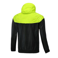 Customize Team Green Windbreaker Hoodie Jacket