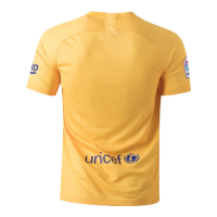 19/20 Barcelona Fourth Senyera Yellow Soccer Jerseys Shirt
