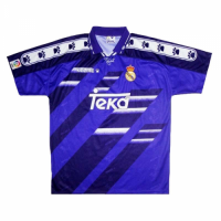 94/96 Real Madrid Away Blue Retro Jerseys Shirt