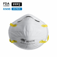 KN95 Standard 98.99% Dustproof Anti-virus Cup Type Face Mask (20 PCS)