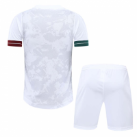Mexico Style Customize Team White Soccer Jerseys Kit(Shirt+Short)