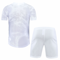 China Style Customize Team White Soccer Jerseys Kit(Shirt+Short)