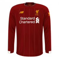 19-20 Liverpool Home Red Long Sleeve Jerseys Shirt