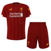 19-20 Liverpool Home Red Soccer Jerseys Kit(Shirt+Short)