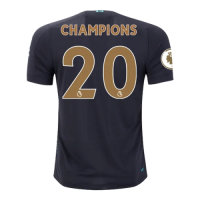 19/20 Liverpool Third Away "Champion #20 Golden" Soccer Shirt