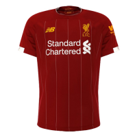 19-20 Liverpool Home Red Soccer Jerseys Shirt(Player Version)