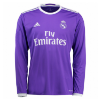 Real Madrid Retro Long Sleeve Jersey Away 2016/17