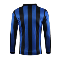 Inter Milan Retro Soccer Jersey Home Long Sleeve Replica 1998/99