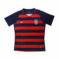 2017 USA Gold Cup Home Red&Navy Soccer Jersey Shirt