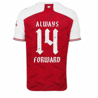 Arsenal Sccer Jersey Cup Final Celebration "ALWAYS FORWARD #14" Home Replica 20/21