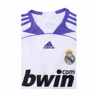 Real Madrid Retro Soccer Jersey Home 2007/08