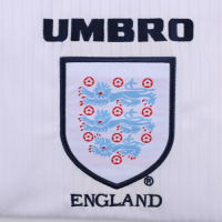 England Retro Long Sleeve Jersey Home Replica World Cup 1998