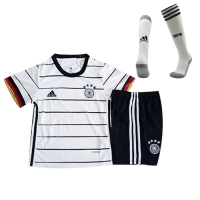 Germany Kids Soccer Jersey Home Whole Kit (Shirt+Short+Socks) 2021