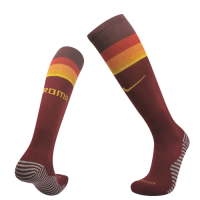 20/21 Roma Home Red Soccer Jerseys Socks