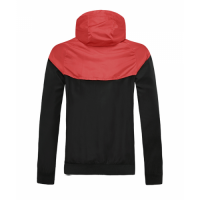 20/21 Liverpool Red&Black Windbreaker Hoodie Jacket