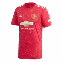 Manchester United Soccer Jersey Home Whole Kit (Shirt+Short+Socks) Replica 2020/21